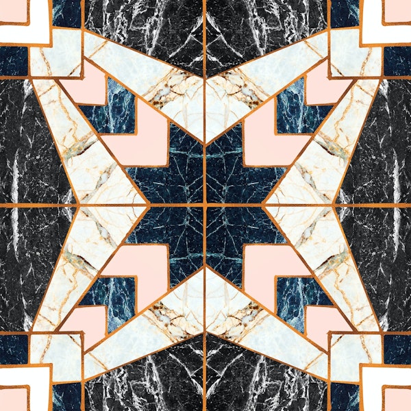 Mosaic_pattern_geometric_marbled_II_W