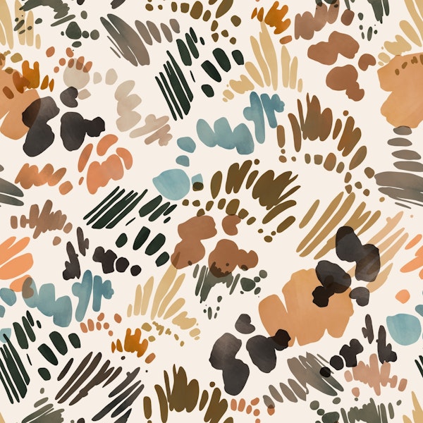 Modern abstract of brush stroke