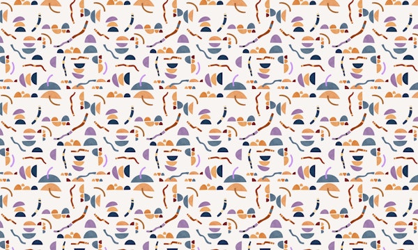 Modern simple shapes pattern-1