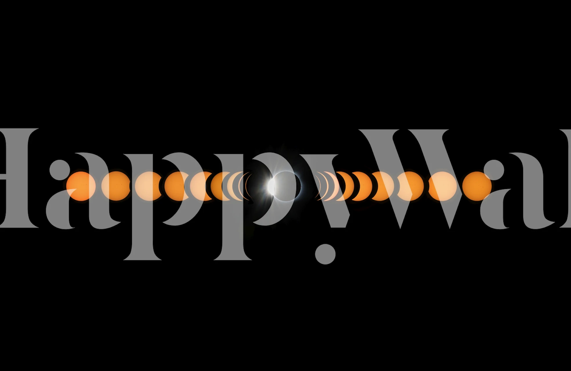 2017 total solar eclipse wallpaper design