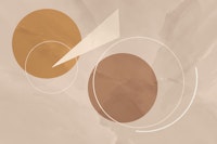 Creme Mid-Century Space behang