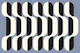 Vintage Abstract Space Age Geo Pattern