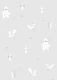 Forest animals gray