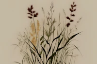 Scandinavian Japandi Floral papiers peint