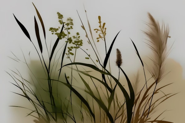 Moody Japandi Botanical