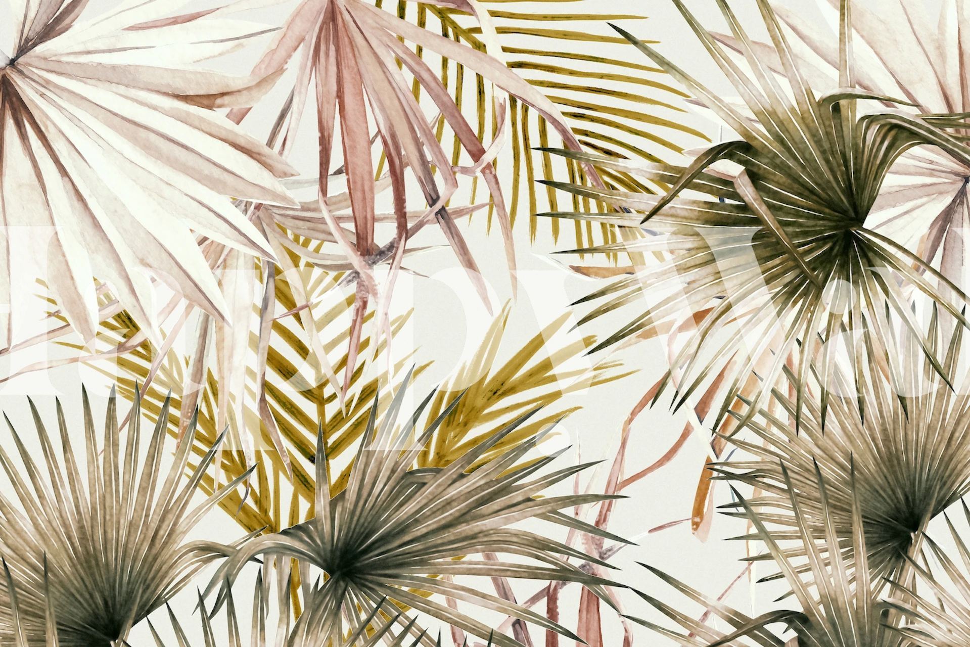 Dream jungle paradise-56Y Tapete in einem Zimmer