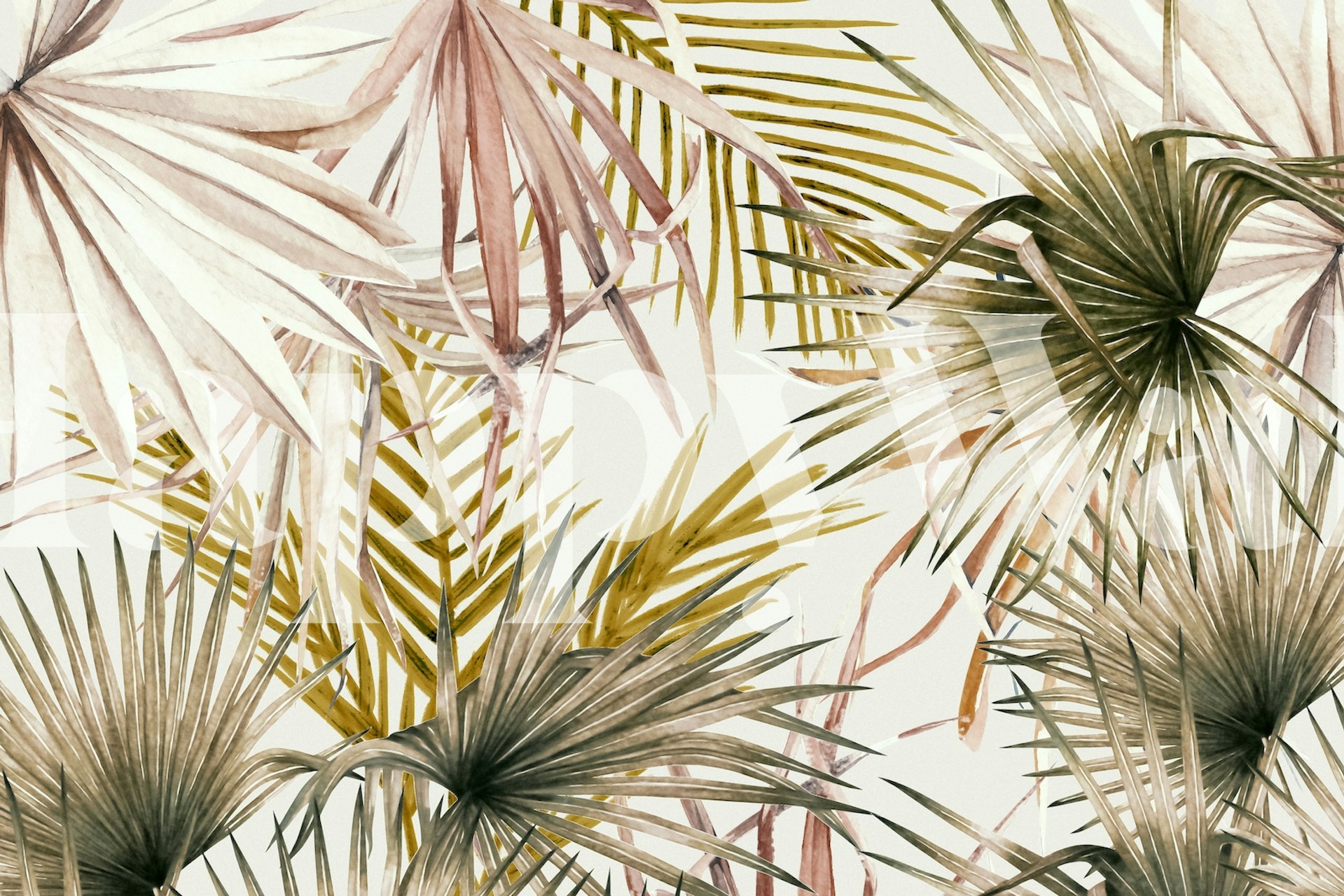 Dream jungle paradise-56Y tapet i et rum