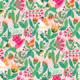 Wonderland fairy garden pink/ green