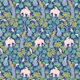 Elephant Jungle - colourful
