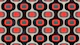 Mid-Century Luxury Linen Cream Black Red