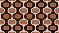 Mid-Century Luxury Linen Monochrome Brown wallpaper