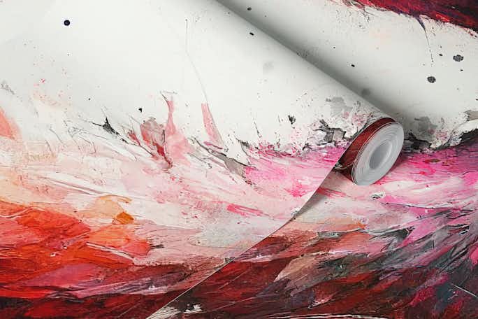 Watercolor Flamingowallpaper roll