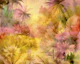 Tropical Sunny Yellow Forest