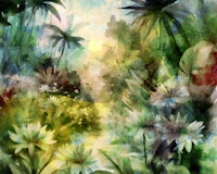 Tropical Forest Art papiers peint