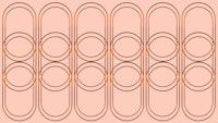 Peach Art Deco tapety