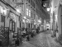 Street Cafe Bliss papiers peint