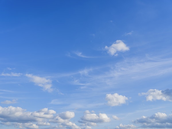 Gazing at Blue Skies