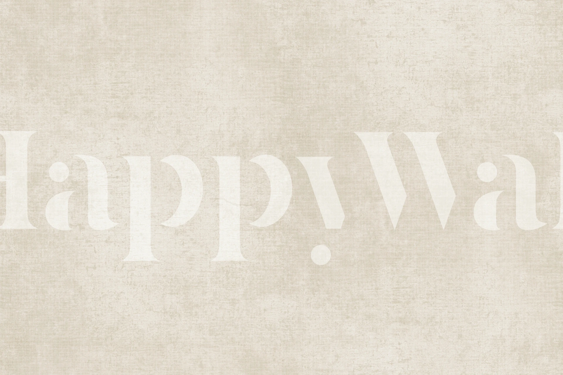 Plain textured beige wallpaper with a subtle design