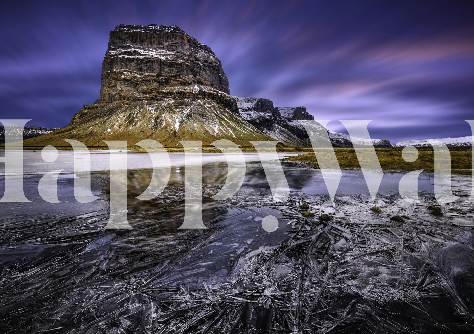 Pink floral pattern wallpaper with vintage style