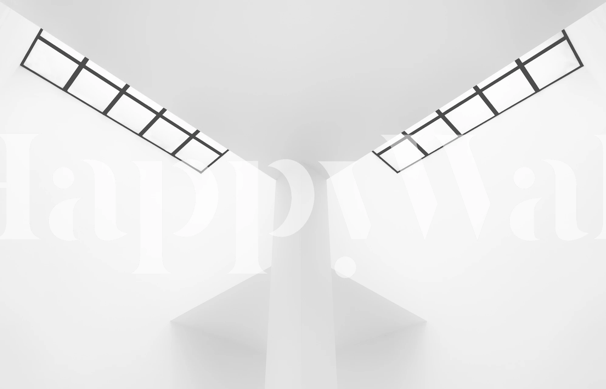 Minimalist wallpaper with architectural pattern