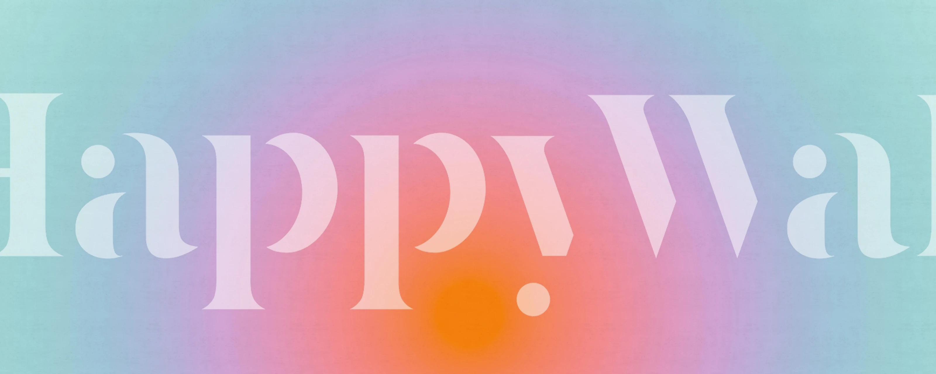 Vibrant sunset wallpaper in a room