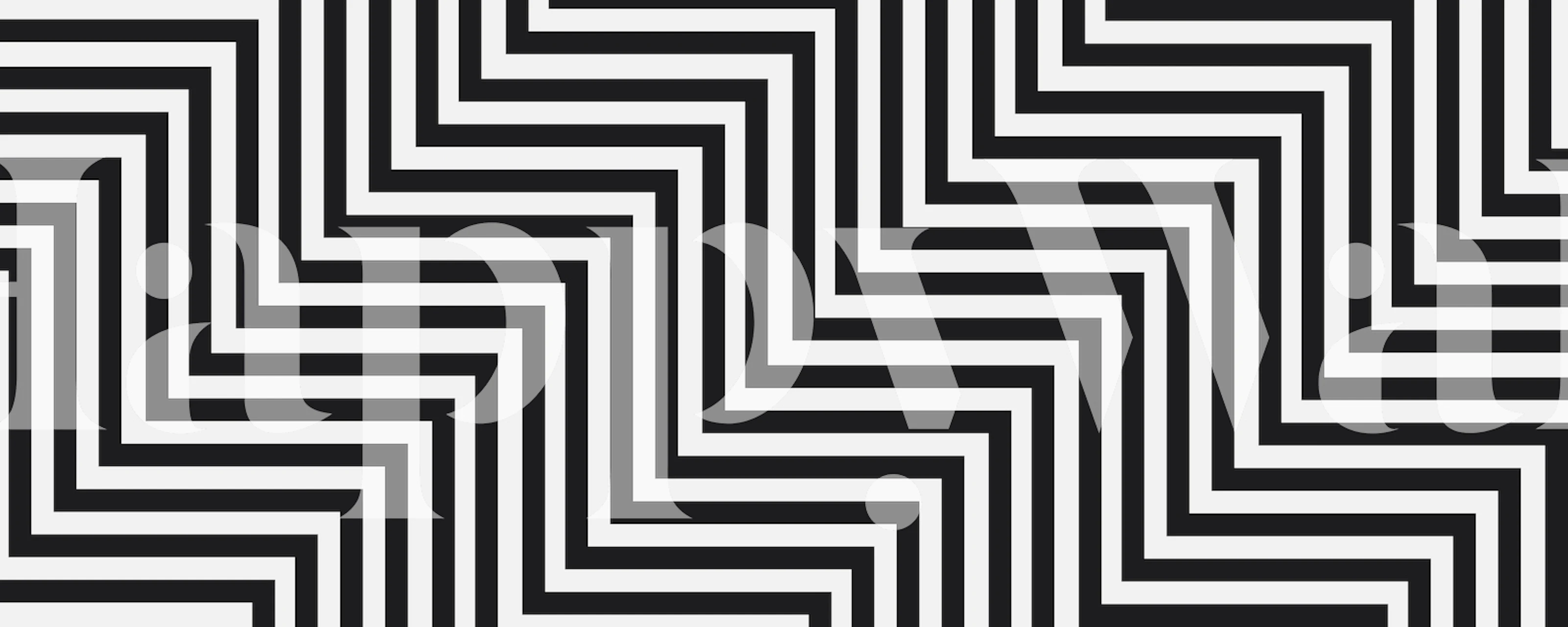 Tapeta Geometric strokes w pokoju