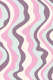 GOOD VIBRATIONS Mod Wavy Stripes Pink Plum