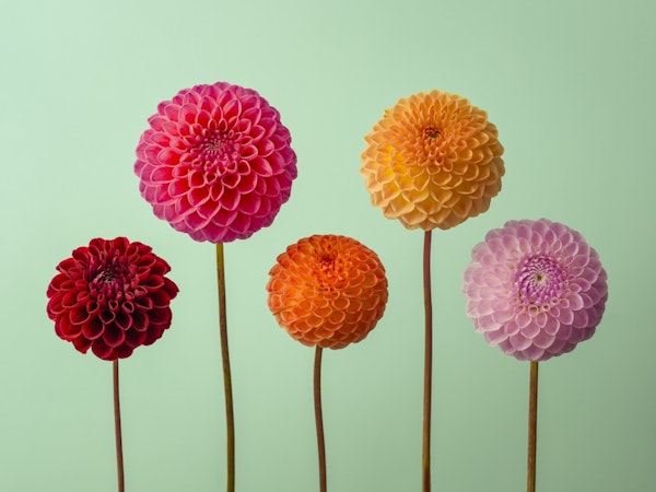 Vibrant Dahlias