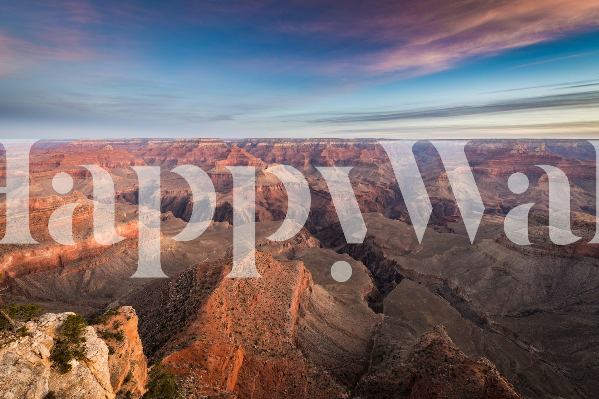 tapeta South Rim Sunrise v pokoji