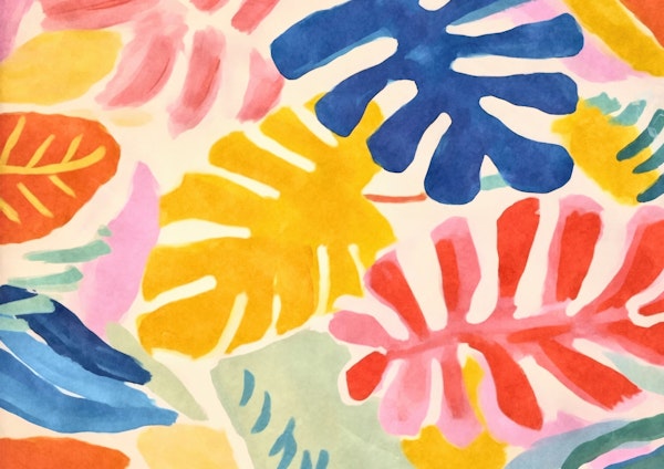 Fancy Flowers Matisse Style