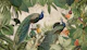 Vintage Tropical Peacock Reverie