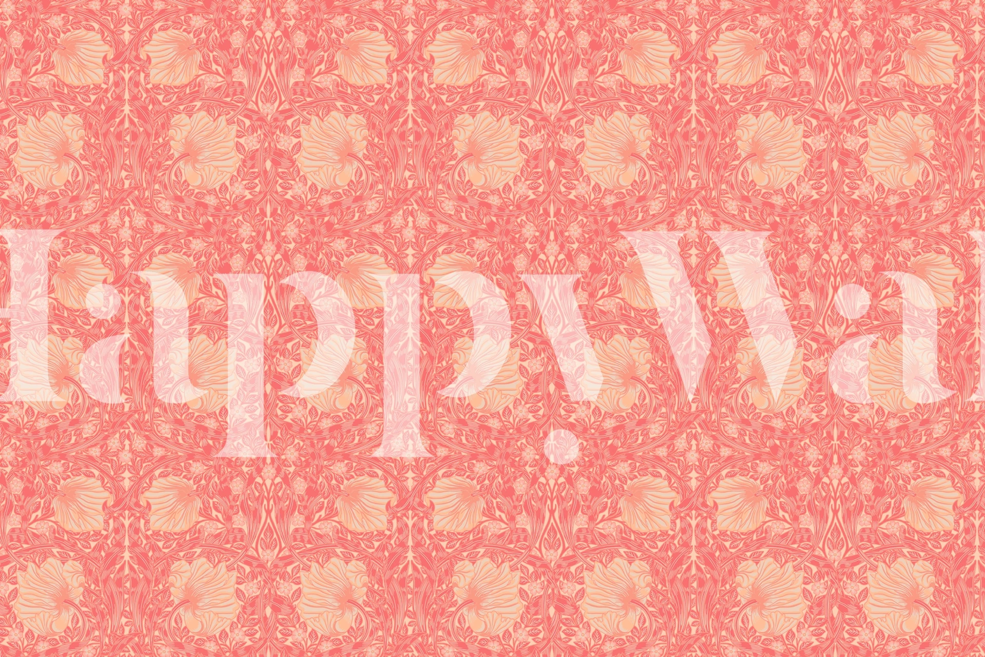 Wallpaper Peach Fuzz Pimpernel u sobi