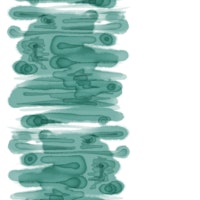 Moon path pattern in viridian green tapetit