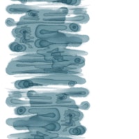 Moon path pattern in teal blue tapetit