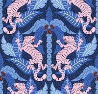 Tiger Damask ταπετσαρία