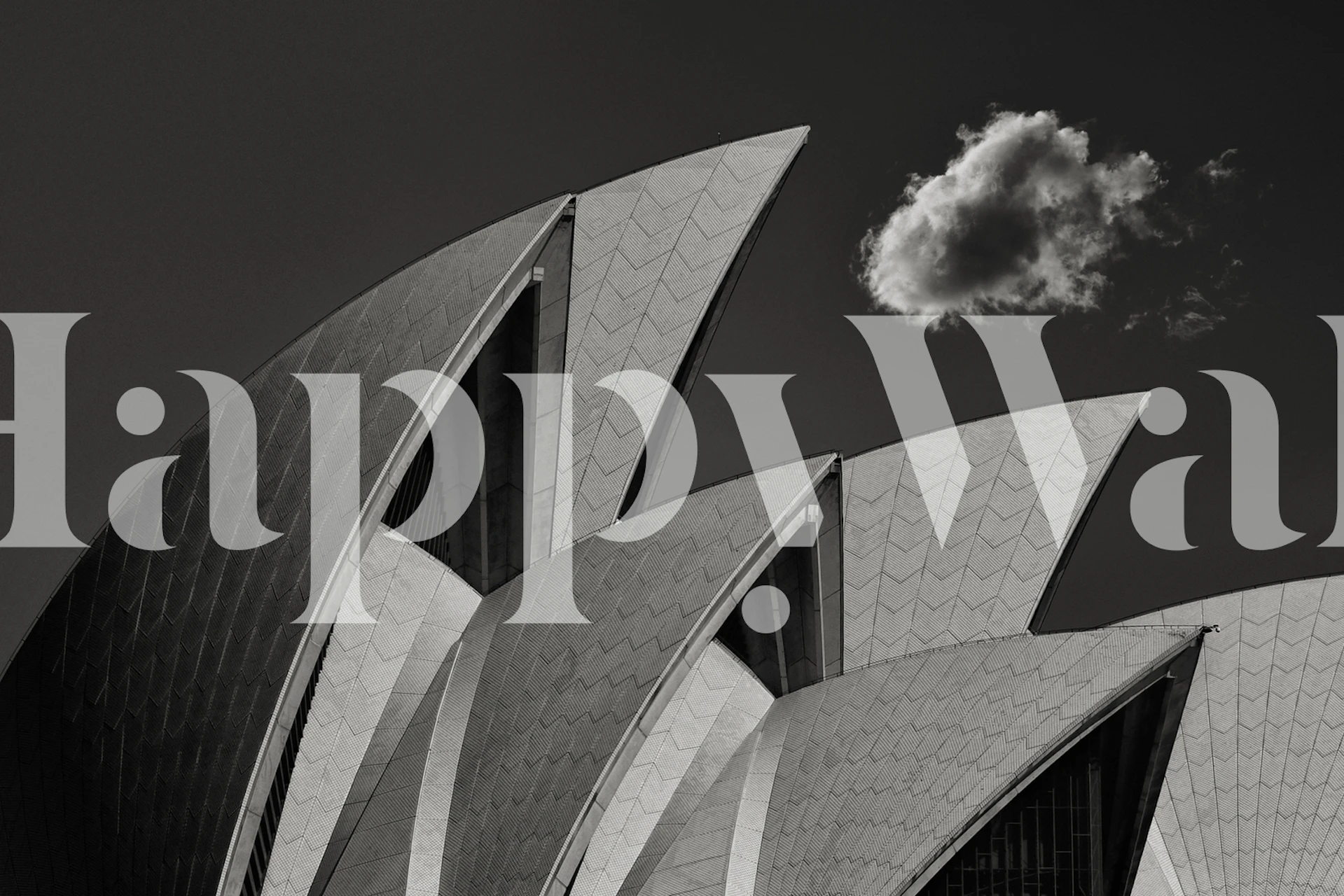 Gloup! wallpaper design in a room