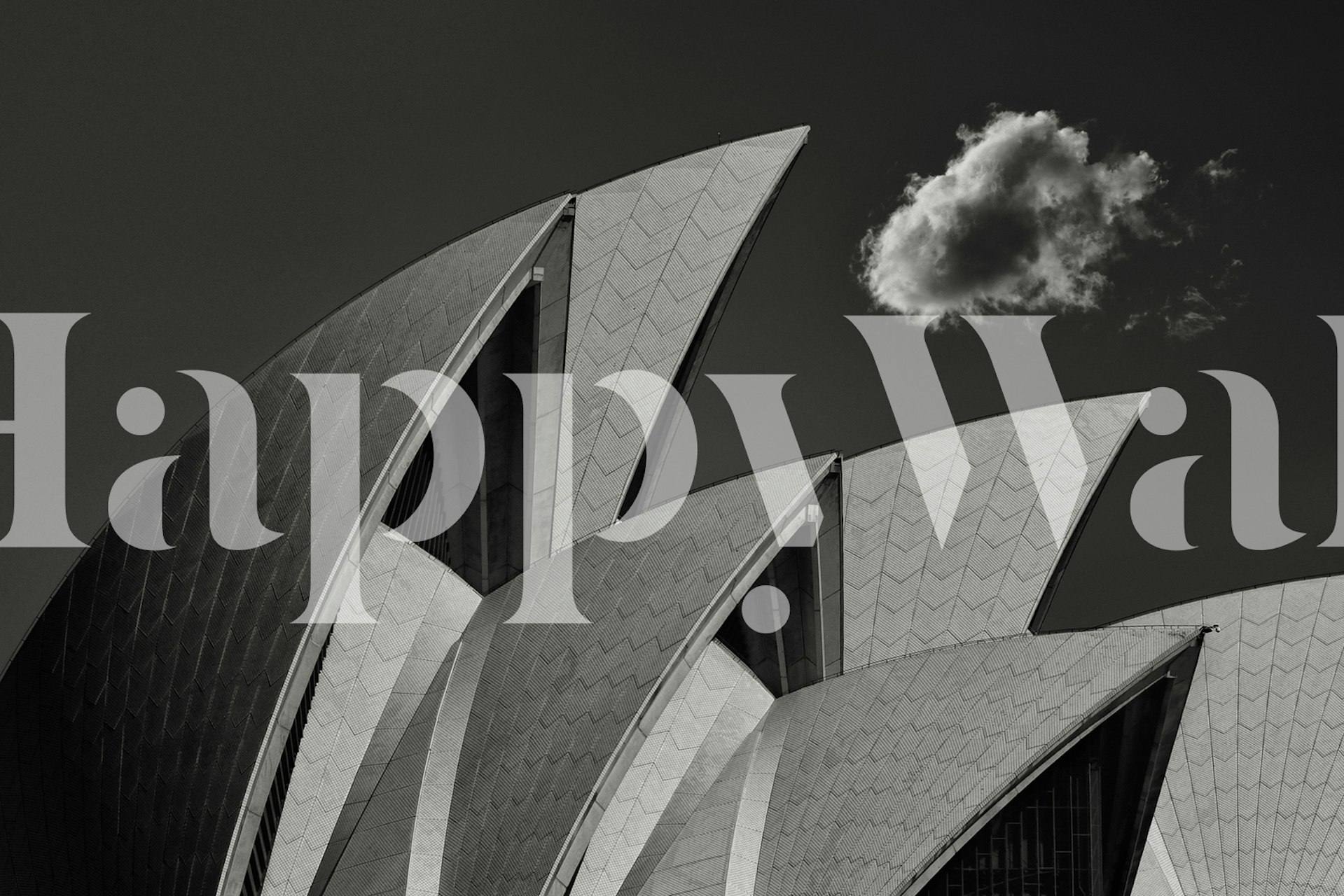 Gloup! wallpaper design in a room