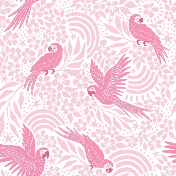 Pink Parrot Fantasy