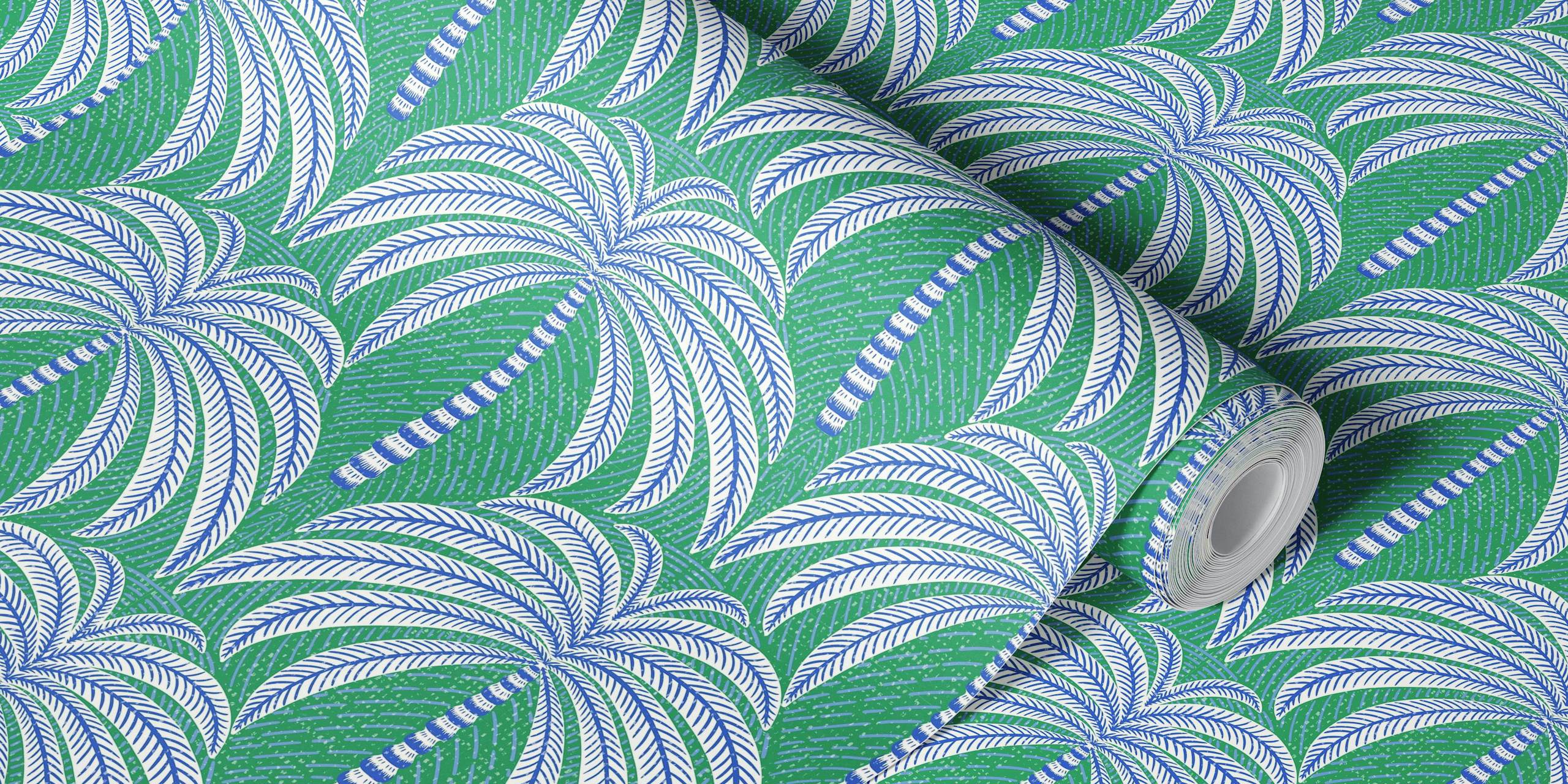 Palm Springs Palm Trees tapetti huoneessa