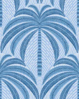 Palm Springs Palm Trees - blue tapety