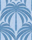 Palm Springs Palm Trees - blue