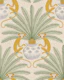 Sago Palm and Monkey - mustard