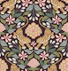 Tiger and Flowers - dark