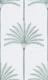 Palm Stripes - teal - large scale