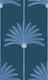 Palm Stripes - dark blue