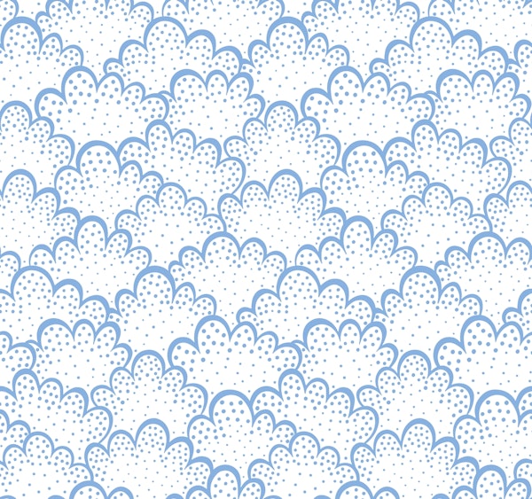 Blue Dotted Clouds
