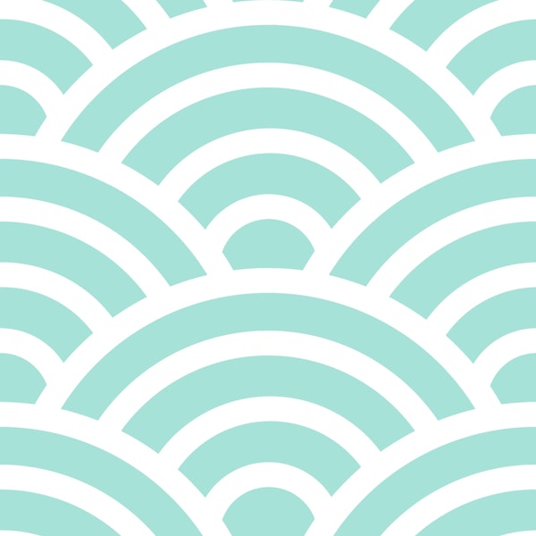 Seigaiha wave motif 1