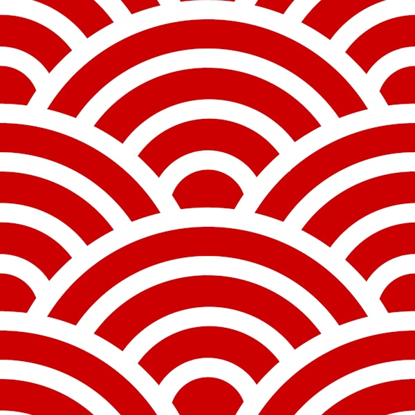 Seigaiha wave motif 9