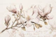 Magnolia Spring Romance Nostalgic Flower Art