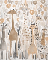 Imaginary Friends in Sepia papiers peint